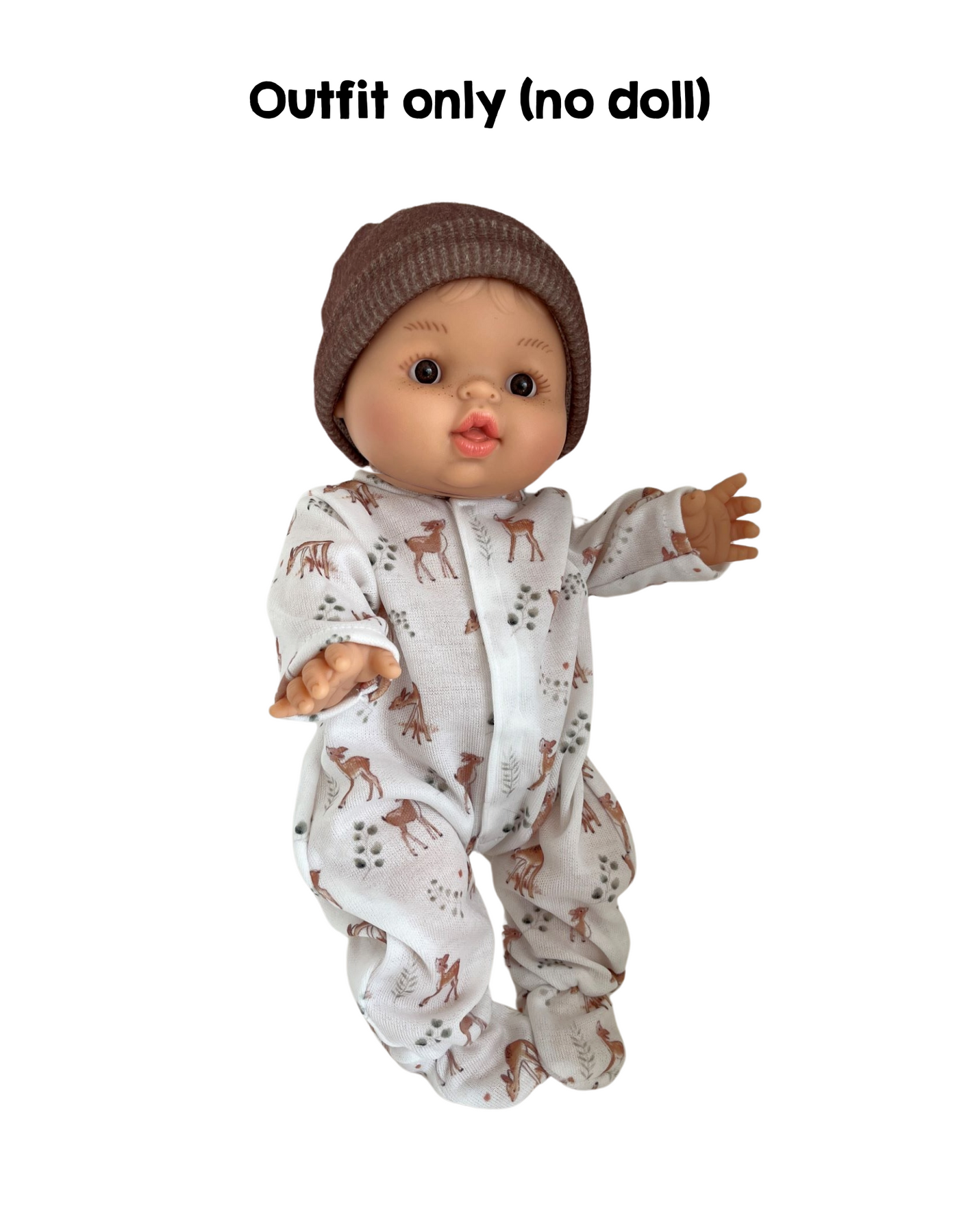 Clothes for Gordis, Los Manus and Alex & Sonia dolls - Fawn pajamas - Paola Reina