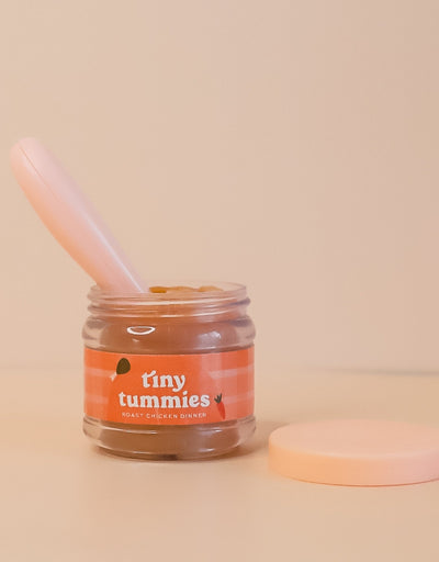 Tiny tummies - Chicken dinner jar and spoon set - Tiny harlow