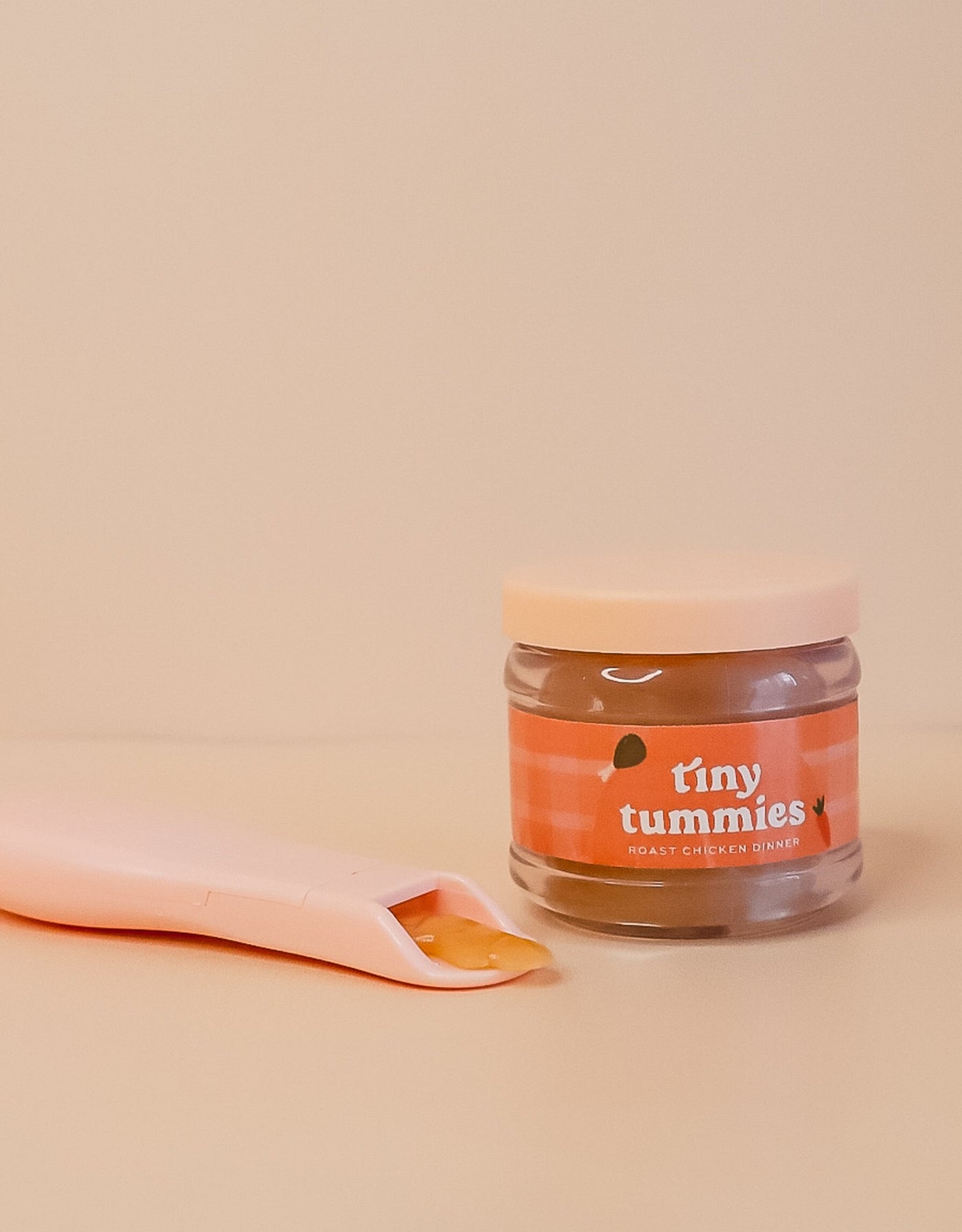 Tiny tummies - Chicken dinner jar and spoon set - Tiny harlow