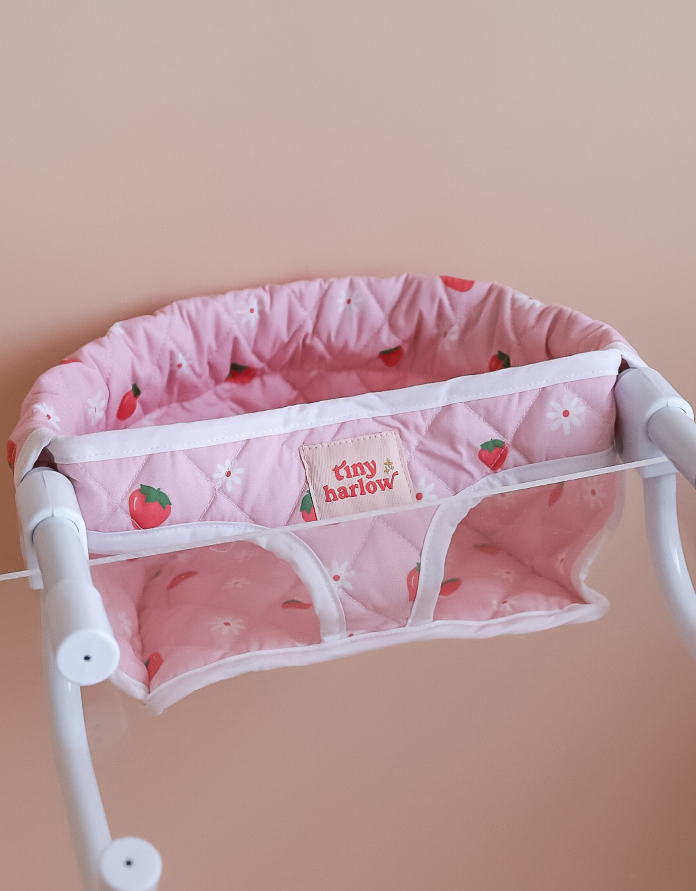 High table chair for dolls - Strawberry picnic - Tiny Harlow