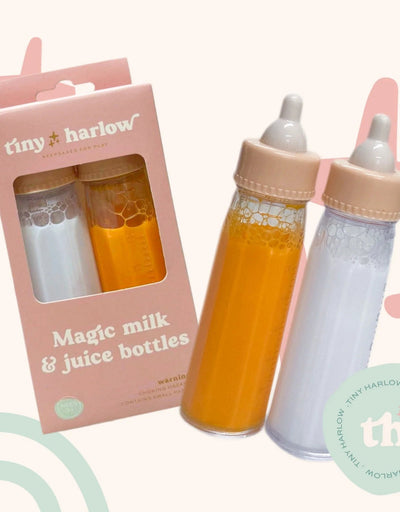 Tiny tummies - Magic bottles - Milk and juice set - Tiny Harlow