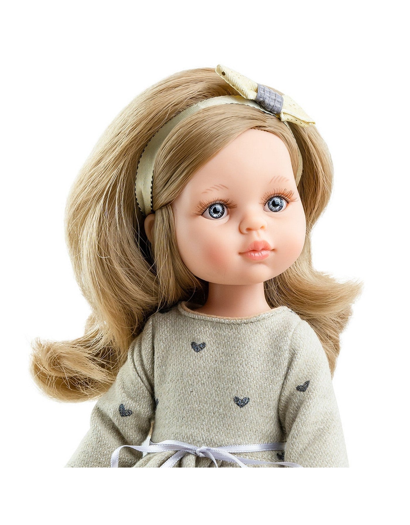 Las Amigas Doll Clothing - Taupe dress - Paola Reina