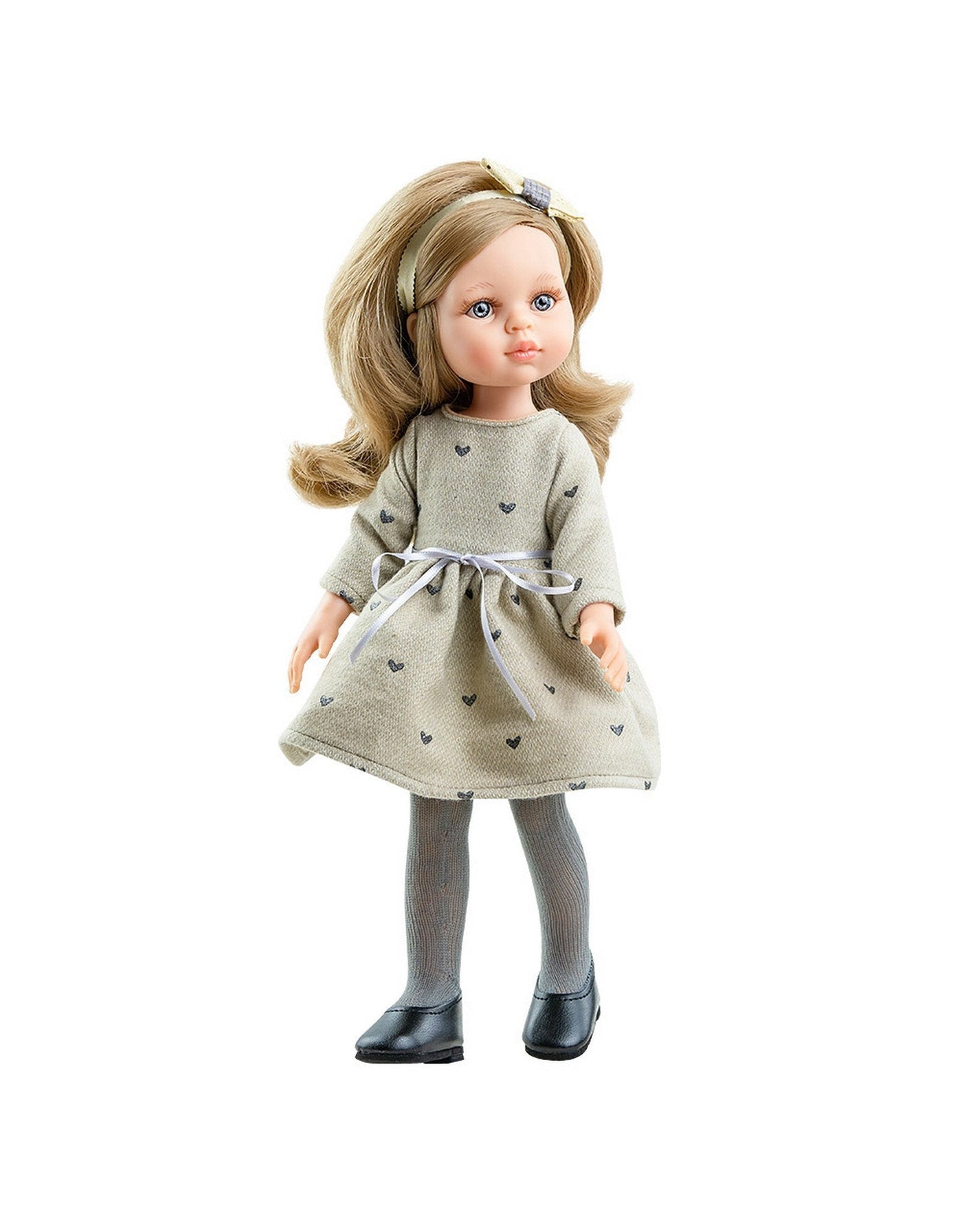 Las Amigas Doll Clothing - Taupe dress - Paola Reina