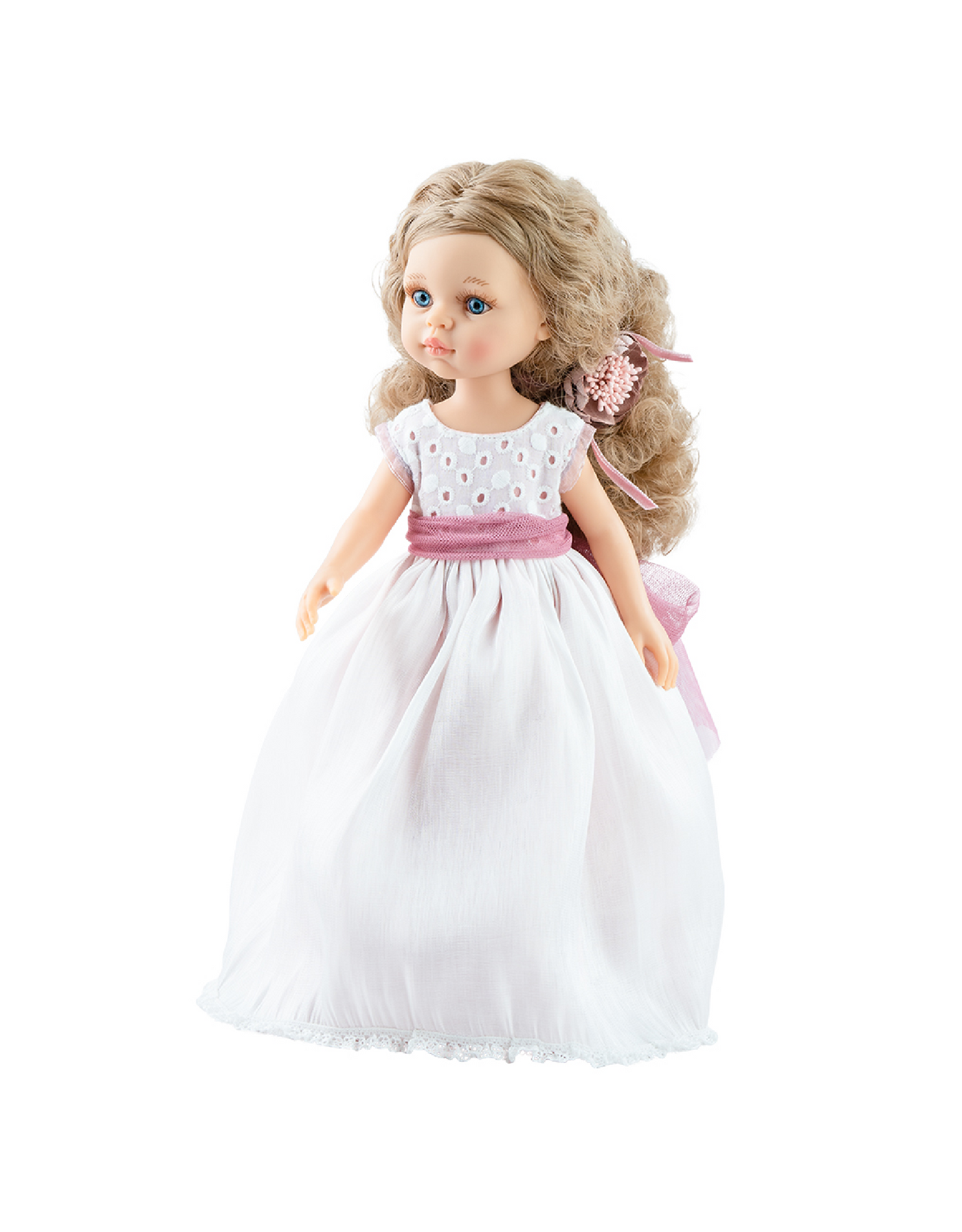 Las Amigas Doll - Carla White Dress - Paola Reina