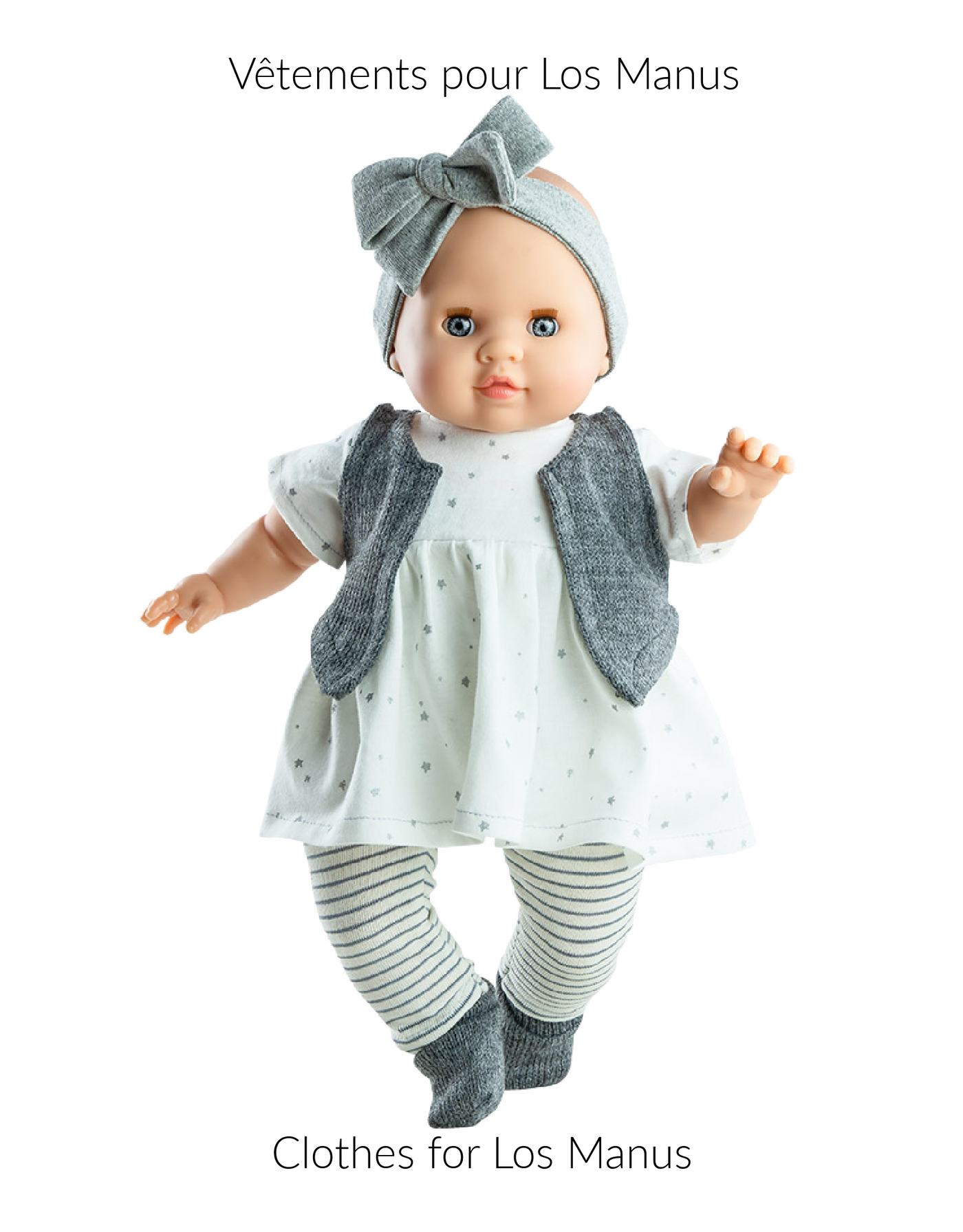 Los Manus Doll Clothing - Agatha - Paola Reina